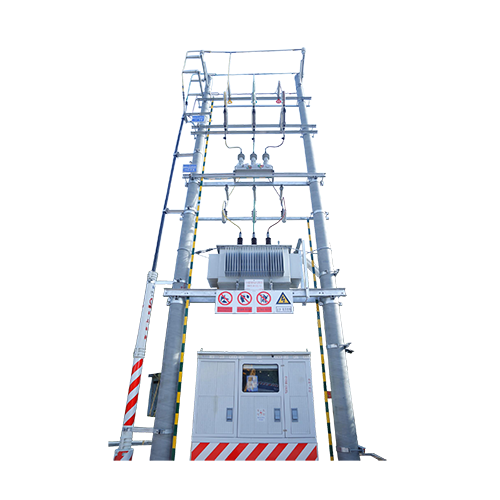 All-Enclosed Pole-Mounted Overhead Station (New-Built Project)