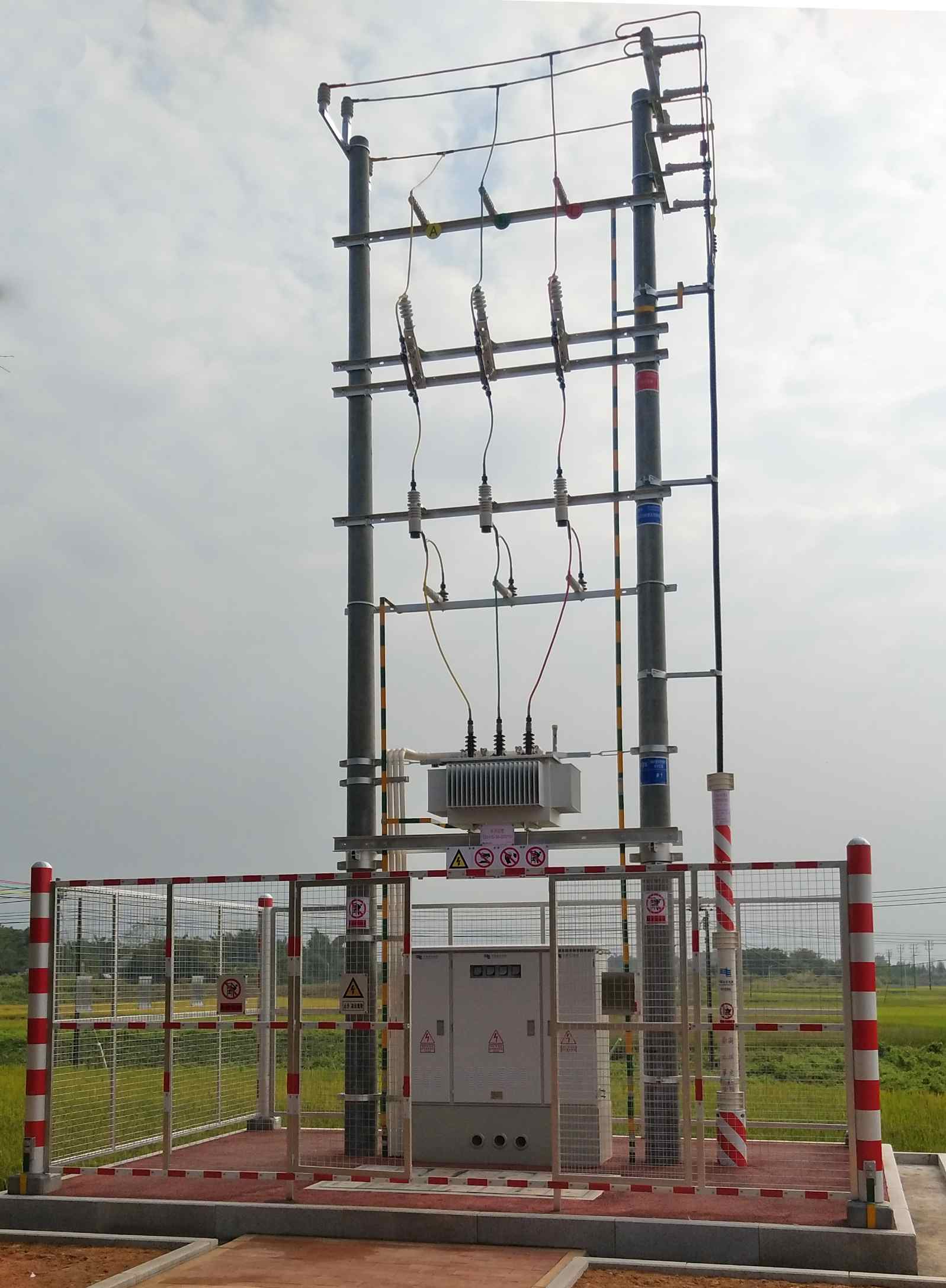 All-Enclosed Pole-Mounted Overhead Station (Upgrading Project)